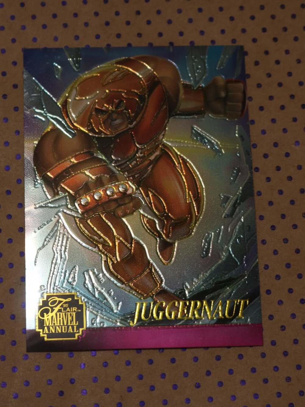 Juggernaut #11 of 12 Marvel Card (1995)